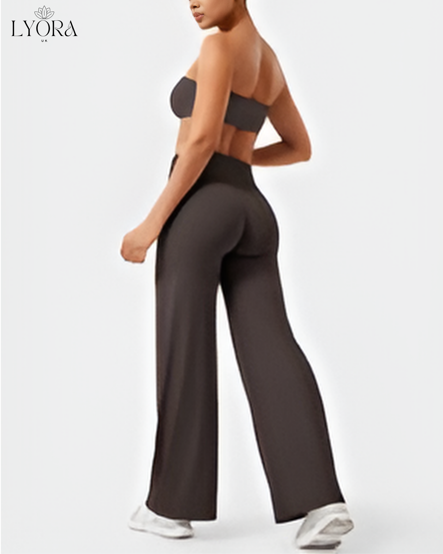 Waist & Hip Sculpting Flared Pants