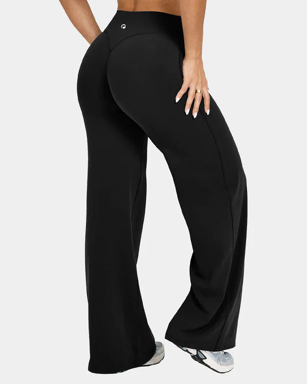 Waist & Hip Sculpting Flared Pants