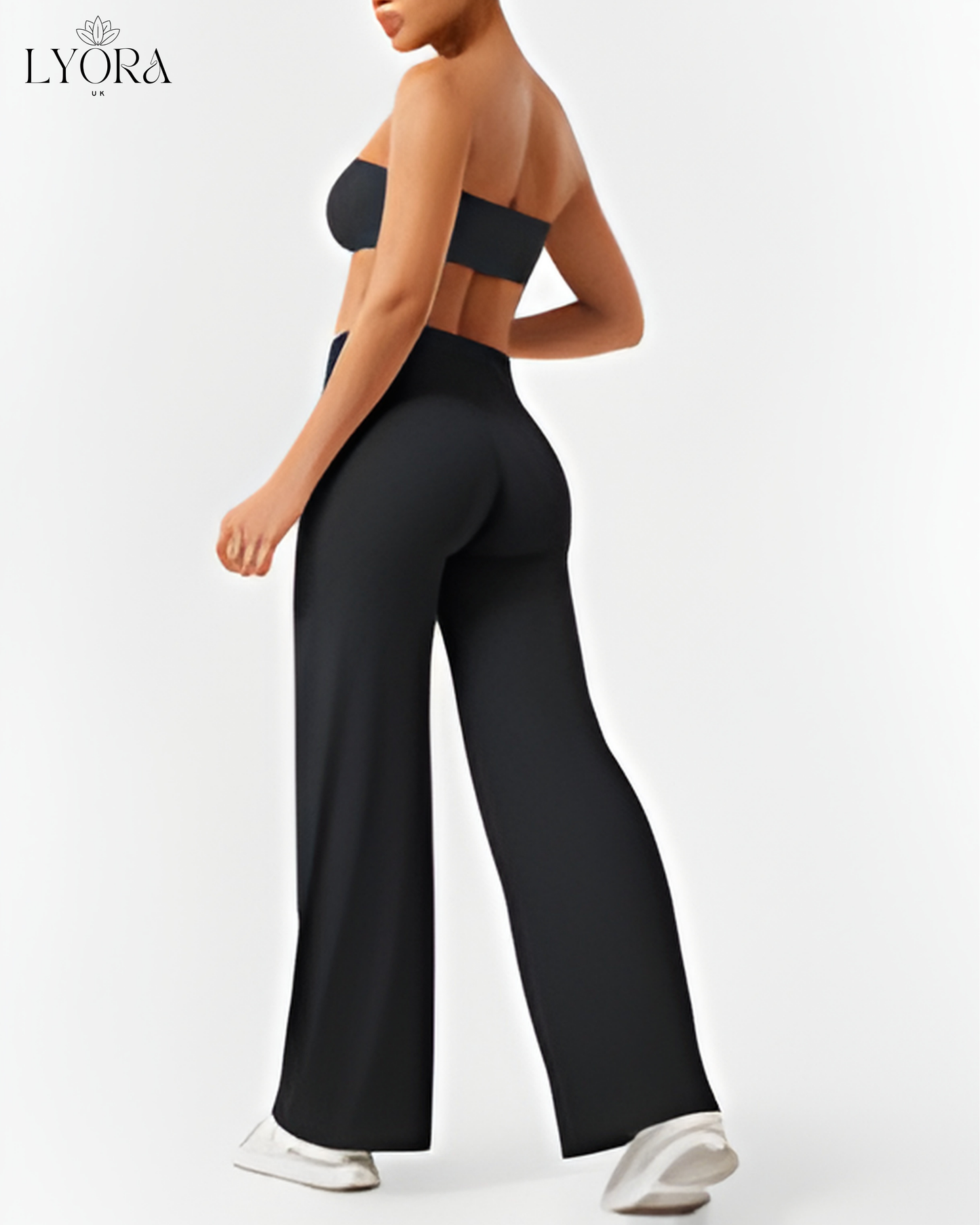 Waist & Hip Sculpting Flared Pants