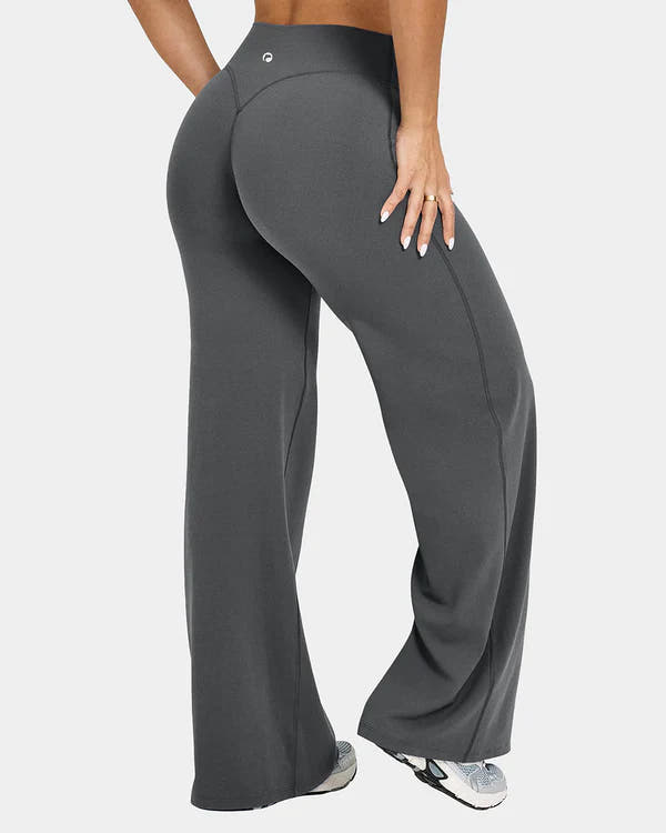 Waist & Hip Sculpting Flared Pants