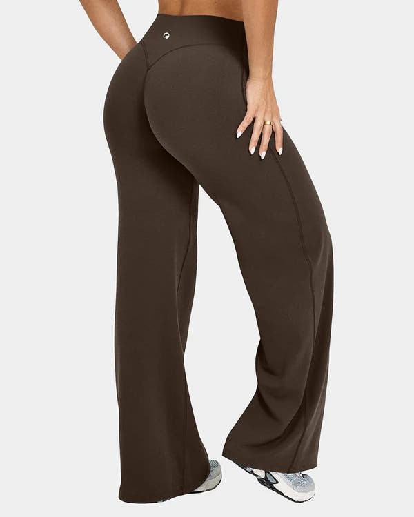 Waist & Hip Sculpting Flared Pants