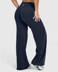 Waist & Hip Sculpting Flared Pants