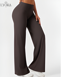 Waist & Hip Sculpting Flared Pants
