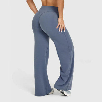 Waist & Hip Sculpting Flared Pants