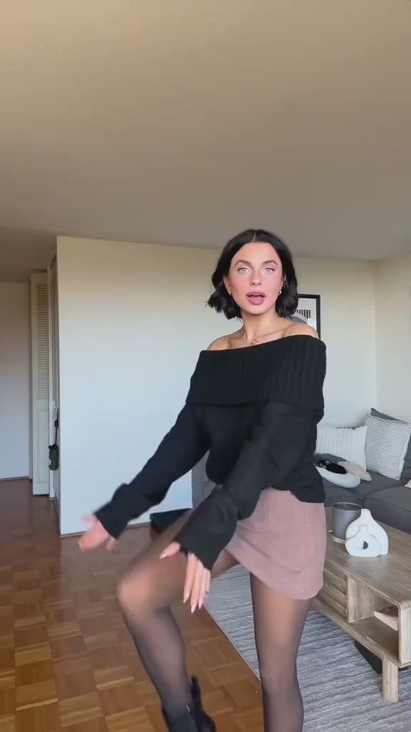 woolen pantyhose video