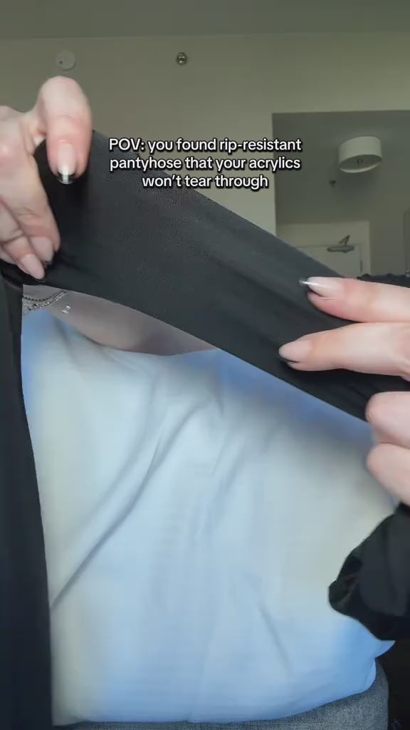 Run-Proof Slimming Pantyhose video