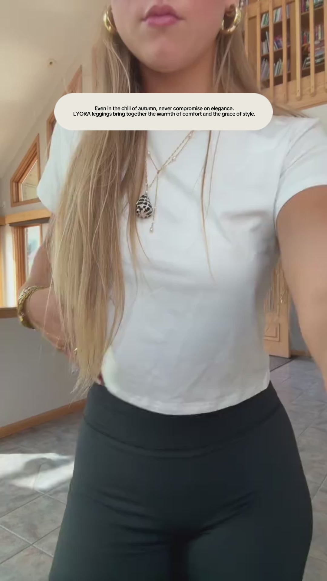Waist & Hip Sculpting Flared Pants video